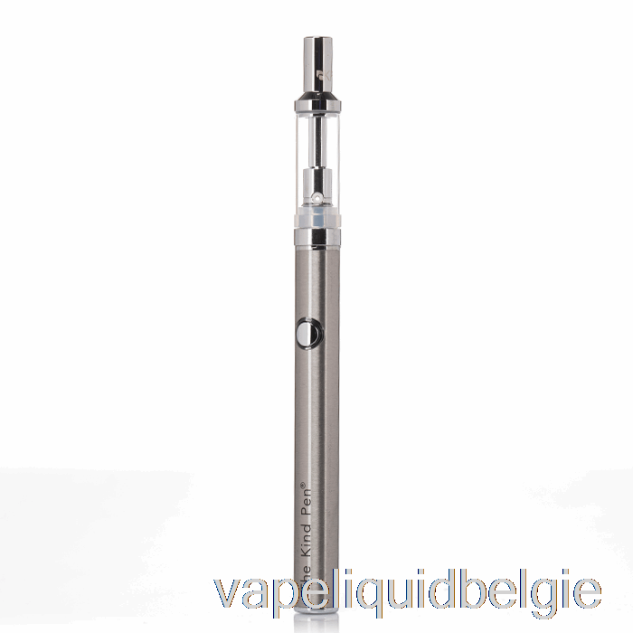 Vape België The Kind Pen Slim 510 Vaporizer Kit Zilver